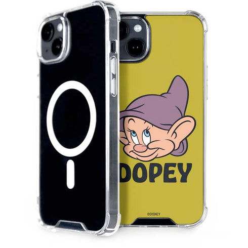 Disney Snow White Dopey Dwarf iPhone 14 Plus MagSafe Case