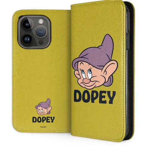 Disney Snow White Dopey Dwarf iPhone 15 Pro Folio Case