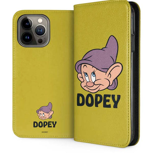 Disney Snow White Dopey Dwarf iPhone 15 Pro Max Folio Case
