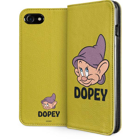 Disney Snow White Dopey Dwarf iPhone SE (2nd & 3rd Gen) Folio Case