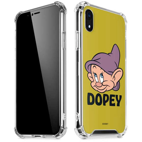 Disney Snow White Dopey Dwarf iPhone XR Clear Case