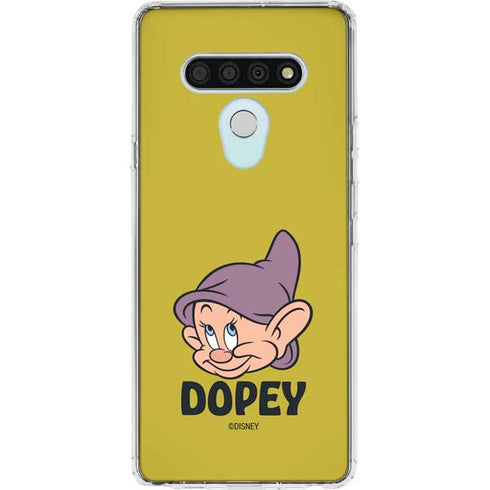 Disney Snow White Dopey Dwarf LG Stylo 6 Clear Case