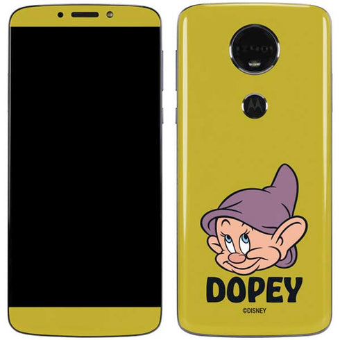 Disney Snow White Dopey Dwarf Moto E5 Plus Skin