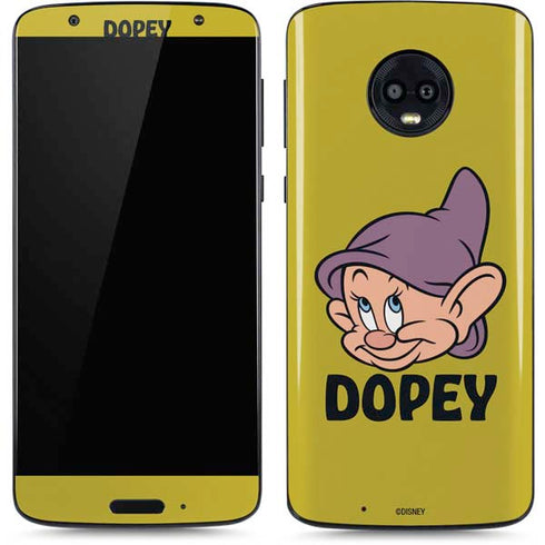 Disney Snow White Dopey Dwarf Moto G6 Skin