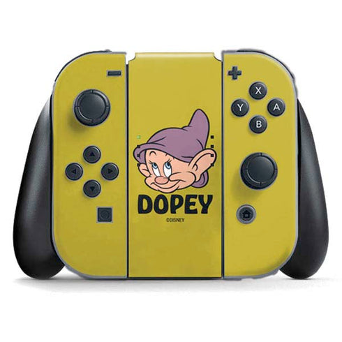 Disney Snow White Dopey Dwarf Nintendo Switch (2017-2021) Joy-Con Controller Skin