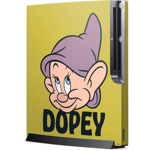 Disney Snow White Dopey Dwarf Playstation 3 & PS3 Slim Skin