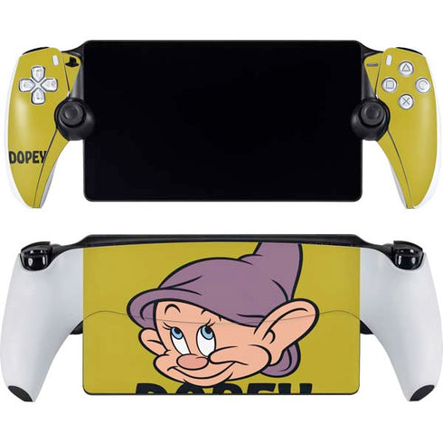 Disney Snow White Dopey Dwarf PlayStation Portal Remote Player Skin