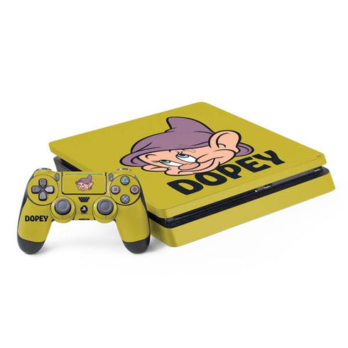 Disney Snow White Dopey Dwarf PS4 Slim Bundle Skin