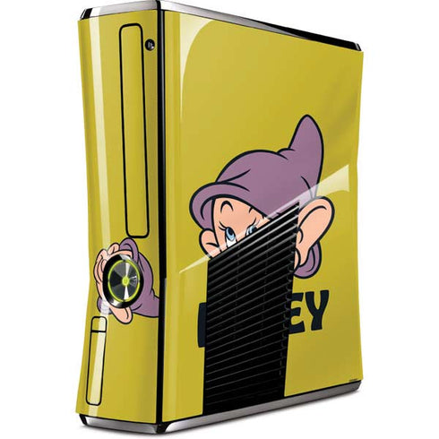 Disney Snow White Dopey Dwarf Xbox 360 Slim (2010) Skin