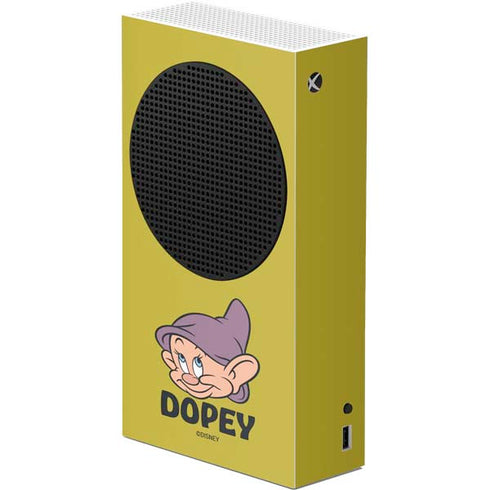 Disney Snow White Dopey Dwarf Xbox Series S Console Skin