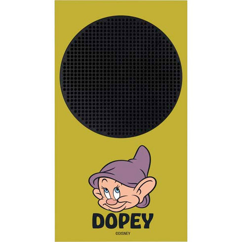 Disney Snow White Dopey Dwarf Xbox Series S Console Skin