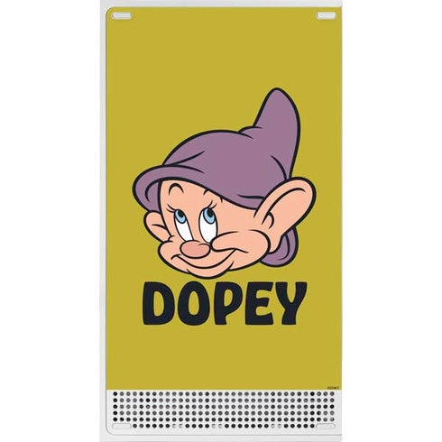 Disney Snow White Dopey Dwarf Xbox Series S Console Skin