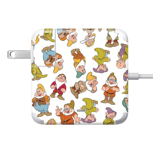 Disney Snow White Dwarfs Pattern 85W Power Adapter (15 and 17 inch MacBook Pro Charger) Skin