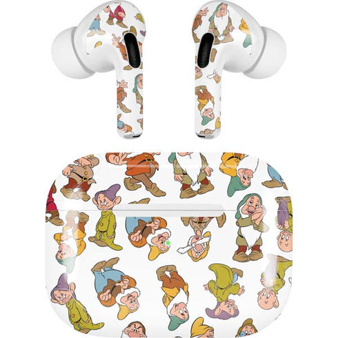 Disney Snow White Dwarfs Pattern AirPods Pro 2nd Gen Skin