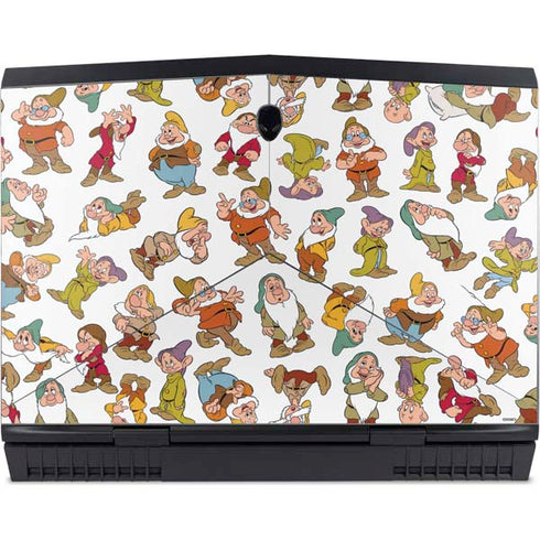Disney Snow White Dwarfs Pattern Dell Alienware Skin