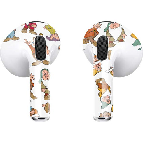 Disney Snow White Dwarfs Pattern Apple AirPods (3rd Gen 2021) Skin