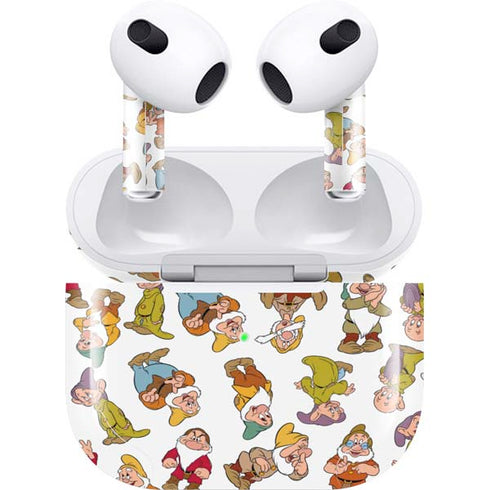 Disney Snow White Dwarfs Pattern Apple AirPods (3rd Gen 2021) Skin