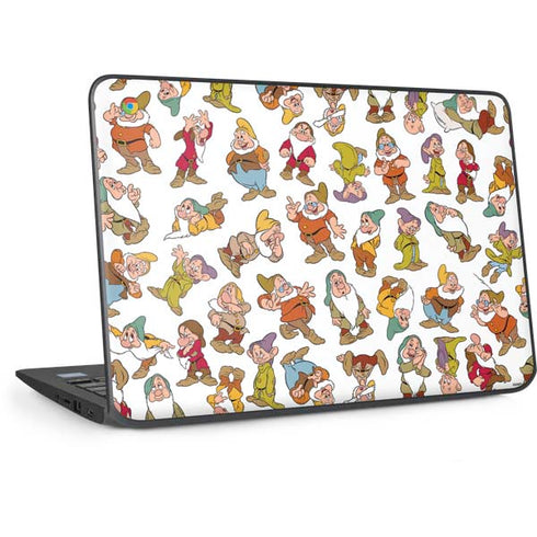 Disney Snow White Dwarfs Pattern HP Chromebook Skin