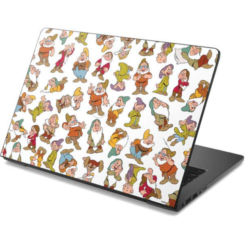 Disney Snow White Dwarfs Pattern Dell Chromebook Skin
