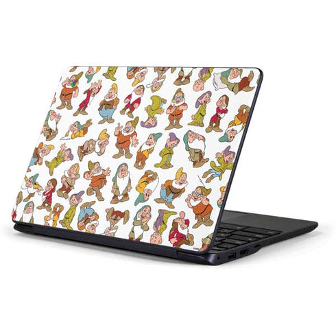 Disney Snow White Dwarfs Pattern Samsung Chromebook Skin