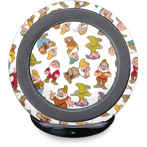 Disney Snow White Dwarfs Pattern Fast Charge Wireless Charging Stand Skin