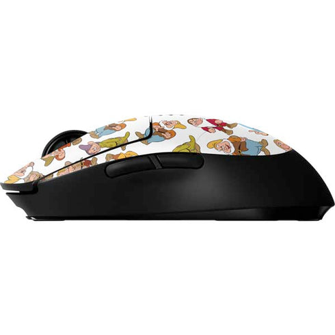 Disney Snow White Dwarfs Pattern G Pro Wireless Gaming Mouse Skin