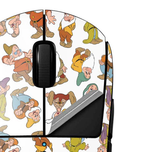 Disney Snow White Dwarfs Pattern G Pro Wireless Gaming Mouse Skin