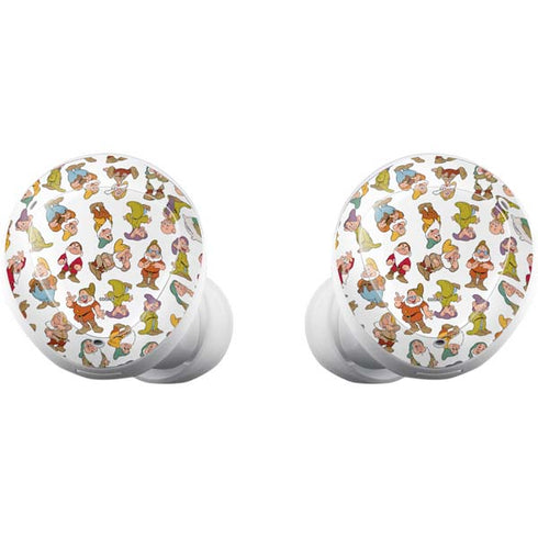 Disney Snow White Dwarfs Pattern Galaxy Buds Plus Skin