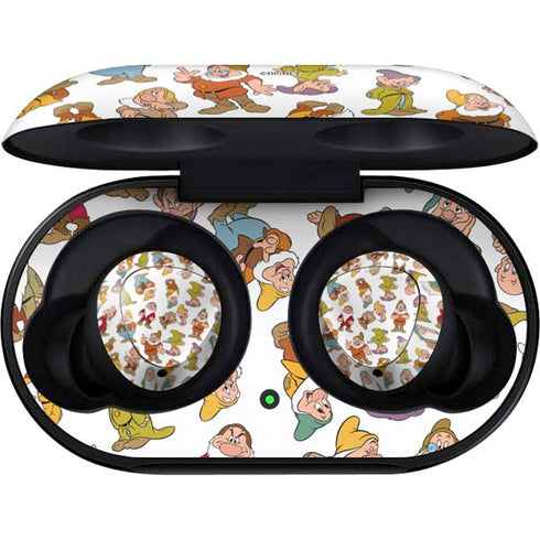 Disney Snow White Dwarfs Pattern Galaxy Buds Skin