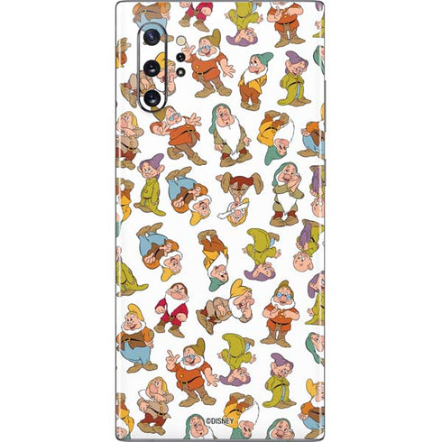 Disney Snow White Dwarfs Pattern Galaxy Note 10 Plus Skin
