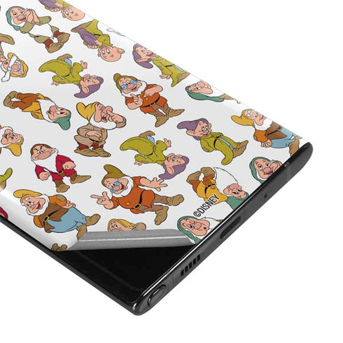 Disney Snow White Dwarfs Pattern Galaxy Note 10 Plus Skin
