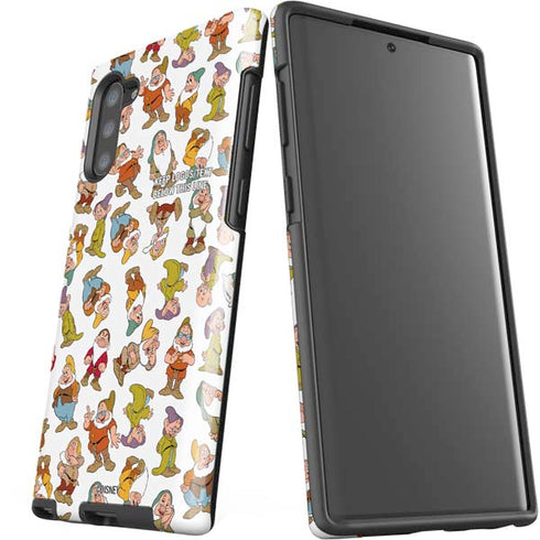 Disney Snow White Dwarfs Pattern Galaxy Note 10 Pro Case