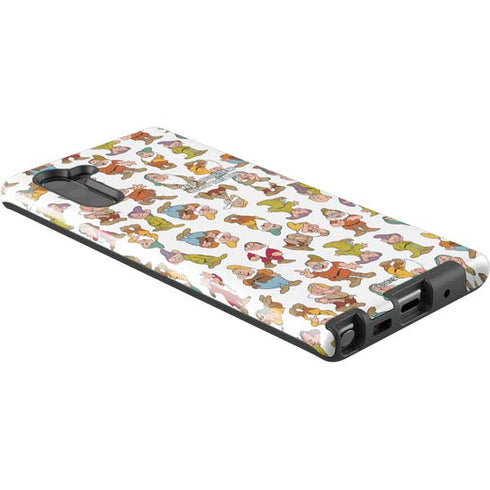 Disney Snow White Dwarfs Pattern Galaxy Note 10 Pro Case
