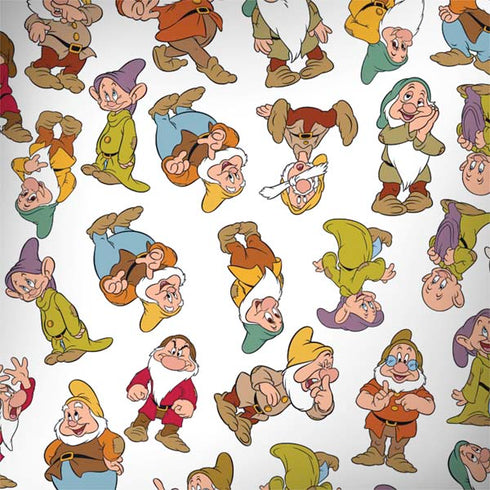Disney Snow White Dwarfs Pattern Galaxy Note 8 Skin