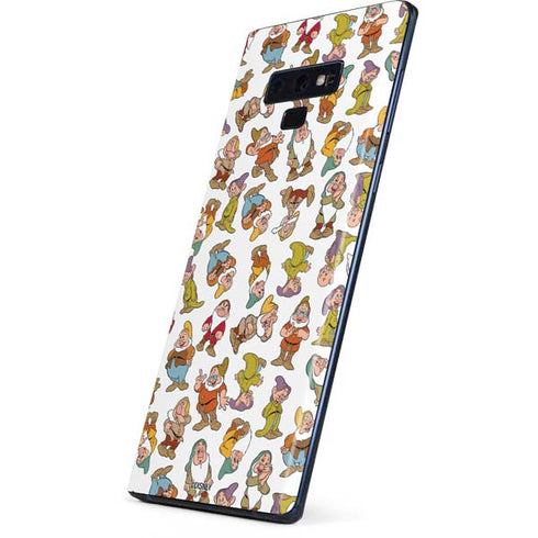 Disney Snow White Dwarfs Pattern Galaxy Note 9 Skin