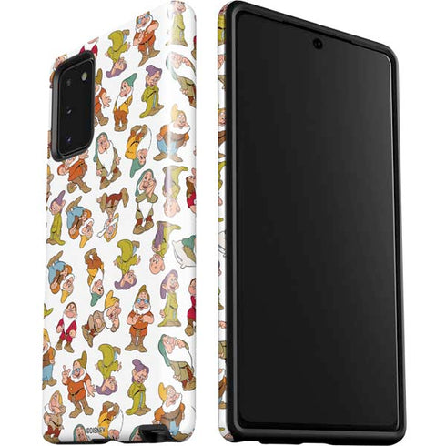 Disney Snow White Dwarfs Pattern Galaxy Note20 5G Pro Case