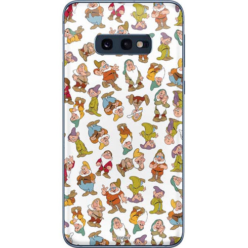 Disney Snow White Dwarfs Pattern Galaxy S10e Skin