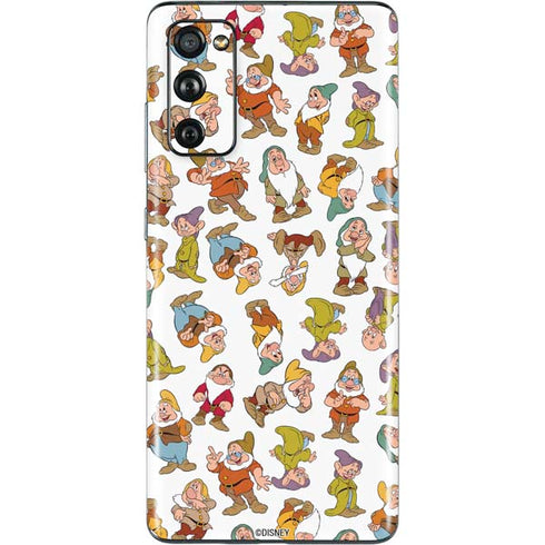 Disney Snow White Dwarfs Pattern Galaxy S20 Fan Edition Skin