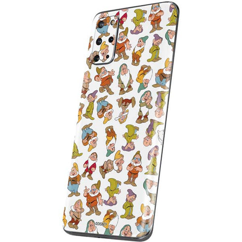 Disney Snow White Dwarfs Pattern Galaxy S20 Plus Skin