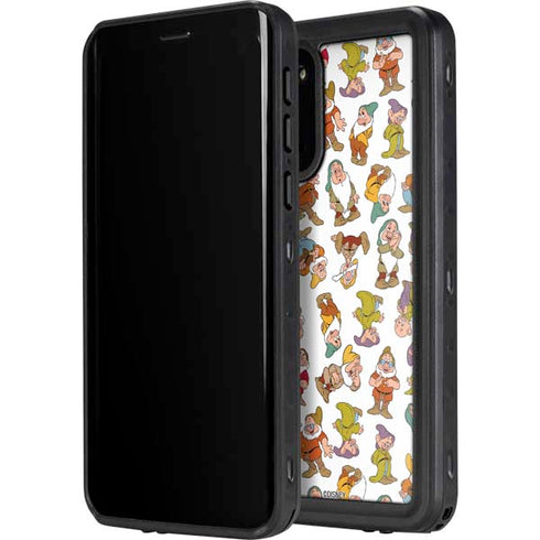 Disney Snow White Dwarfs Pattern Galaxy S20 Plus Waterproof Case