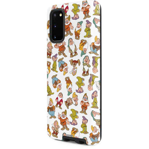 Disney Snow White Dwarfs Pattern Galaxy S20 Pro Case