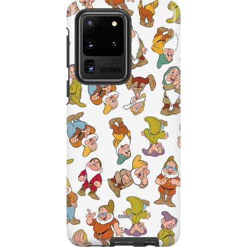 Disney Snow White Dwarfs Pattern Galaxy S20 Ultra 5G Pro Case