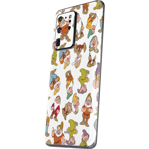 Disney Snow White Dwarfs Pattern Galaxy S20 Ultra 5G Skin