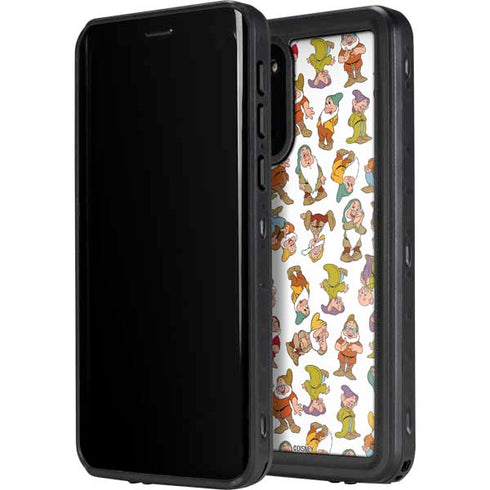 Disney Snow White Dwarfs Pattern Galaxy S20 Waterproof Case