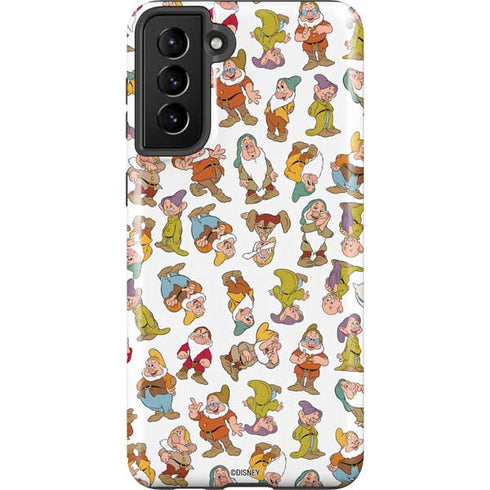 Disney Snow White Dwarfs Pattern Galaxy S21 Plus 5G Pro Case