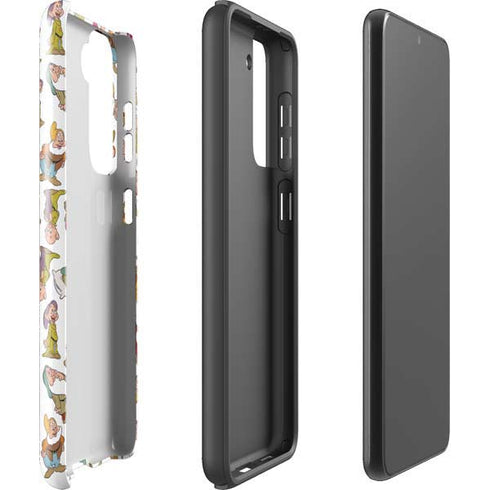 Disney Snow White Dwarfs Pattern Galaxy S21 Plus 5G Pro Case