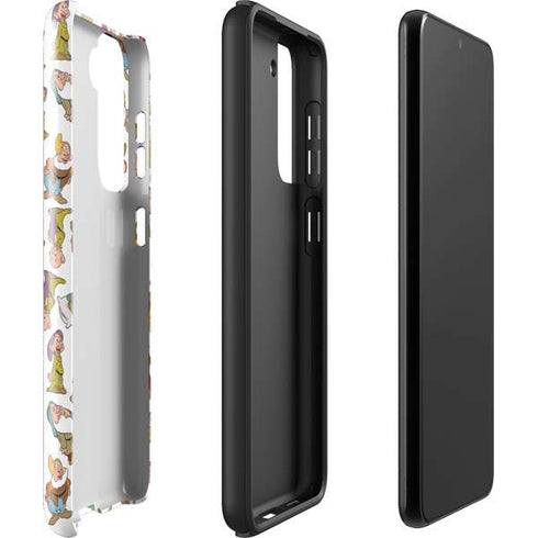 Disney Snow White Dwarfs Pattern Galaxy S22 Plus Pro Case