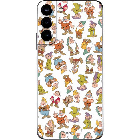 Disney Snow White Dwarfs Pattern Galaxy S22 Plus Skin