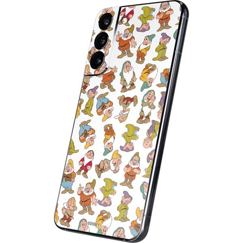 Disney Snow White Dwarfs Pattern Galaxy S22 Plus Skin