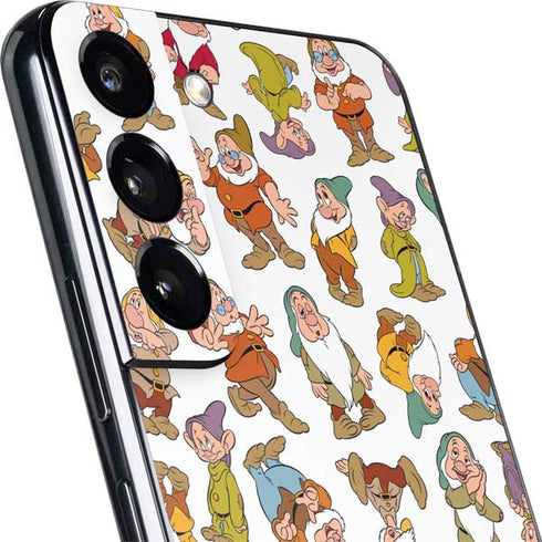 Disney Snow White Dwarfs Pattern Galaxy S22 Plus Skin